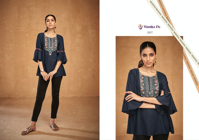 Vamika Nx Anokhi Fancy Western Wear Wholesale Ladies Top Catalog 